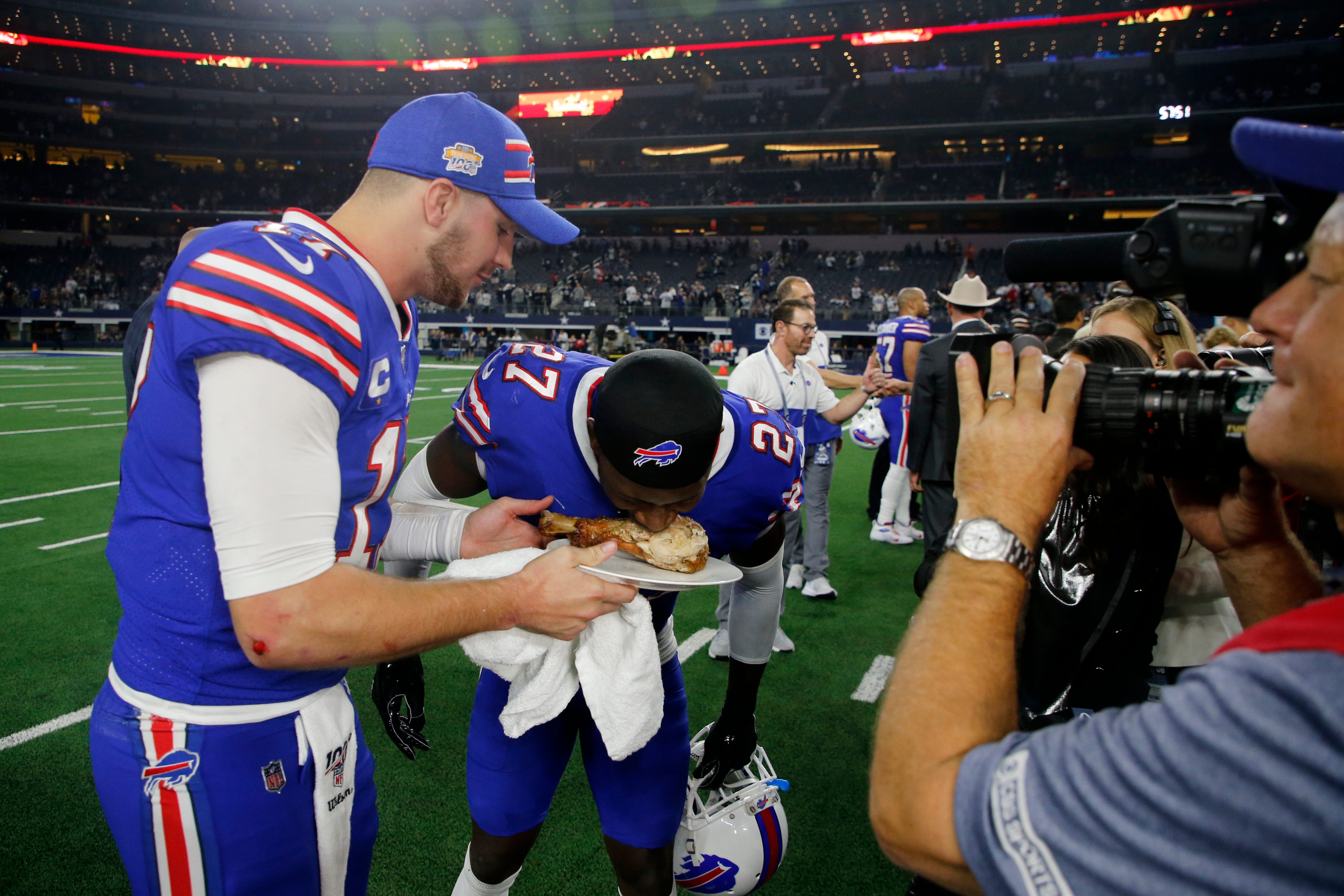 Buffalo Bills Thanksgiving Buffalo bills quarterback josh allen