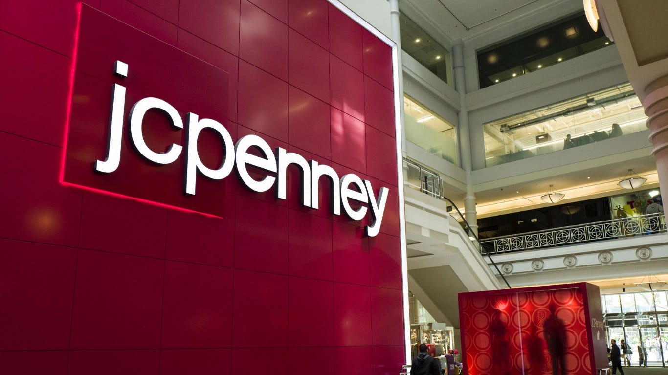 JCPenney store closings 2020 Six stores closing in April