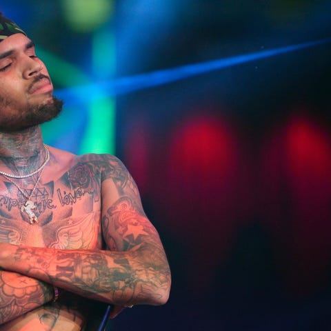 10. Chris Brown &nbsp; &nbsp; &bull; Total number 