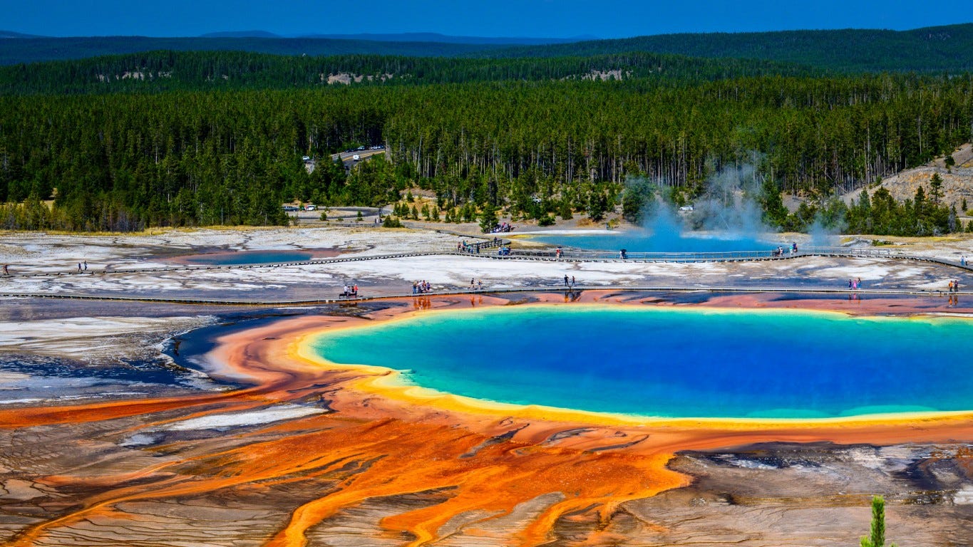 Yellowstone National Park hot spot fueled two ancient supereruptions