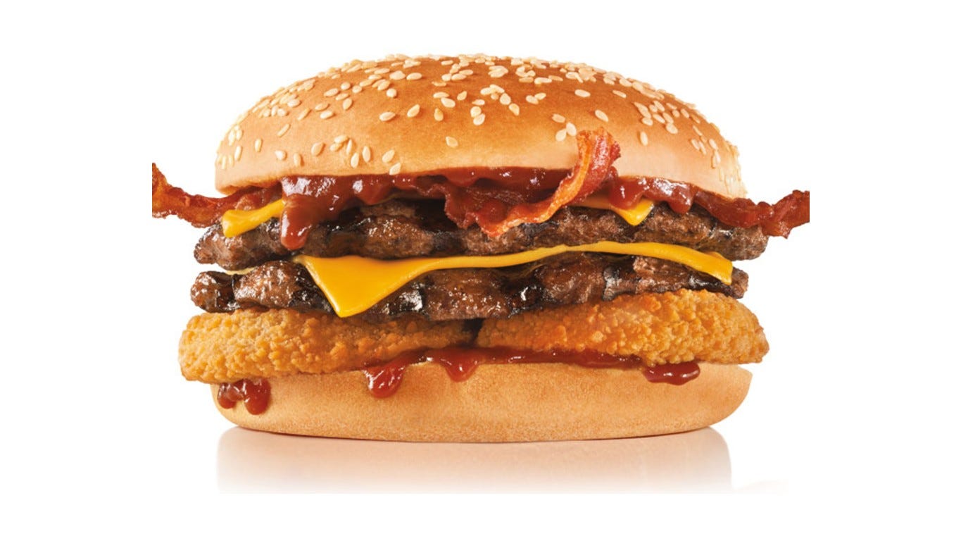 How Many Calories 1 000 Or More In Each Of These Fast Food Items