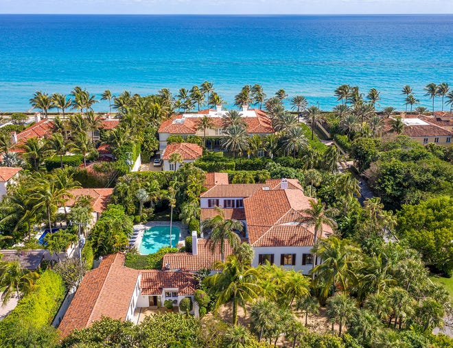With a swimming pool in the back yard, a landmarked Cuban Colonial-style house built in 1928 at 135 El Vedado Road in Palm Beach has sold for $12.229 million after being listed at $16 million, according to the local mutiple listing service.