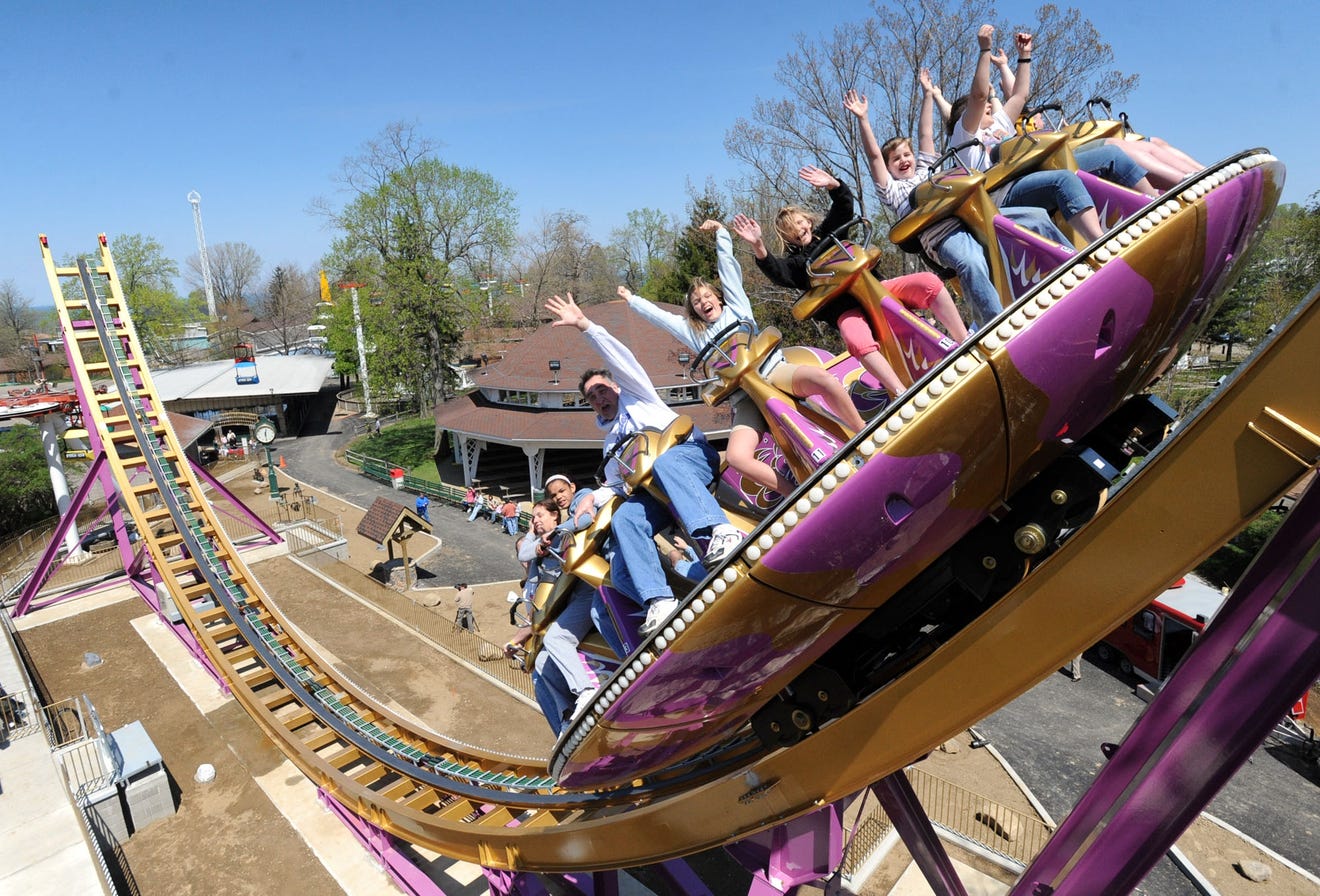 Waldameer Park & Water World A timeline look at when rides opened