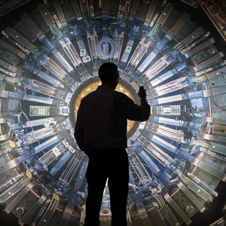 2012: The &quot;God Particle&quot; Is (Probably) Discovered &nbsp; &nbsp; &bull; Date:  July 4 &nbsp; &nbsp; &bull; Location:  Near Geneva Nearly 600 feet below the France-Switzerland border at CERN's Large Hadron Collider Facility, an international team of scientists discovers a new particle widely believed to be the elusive Higgs boson, known as the "God Particle," which is thought to be a fundamental component   of the universe. Higgs boson has been an important element of particle physics theory for decades, but until 2012 there had been no physical evidence to support its existence.     ALSO READ: Most Important Civil Rights Leaders of the 20th Century
