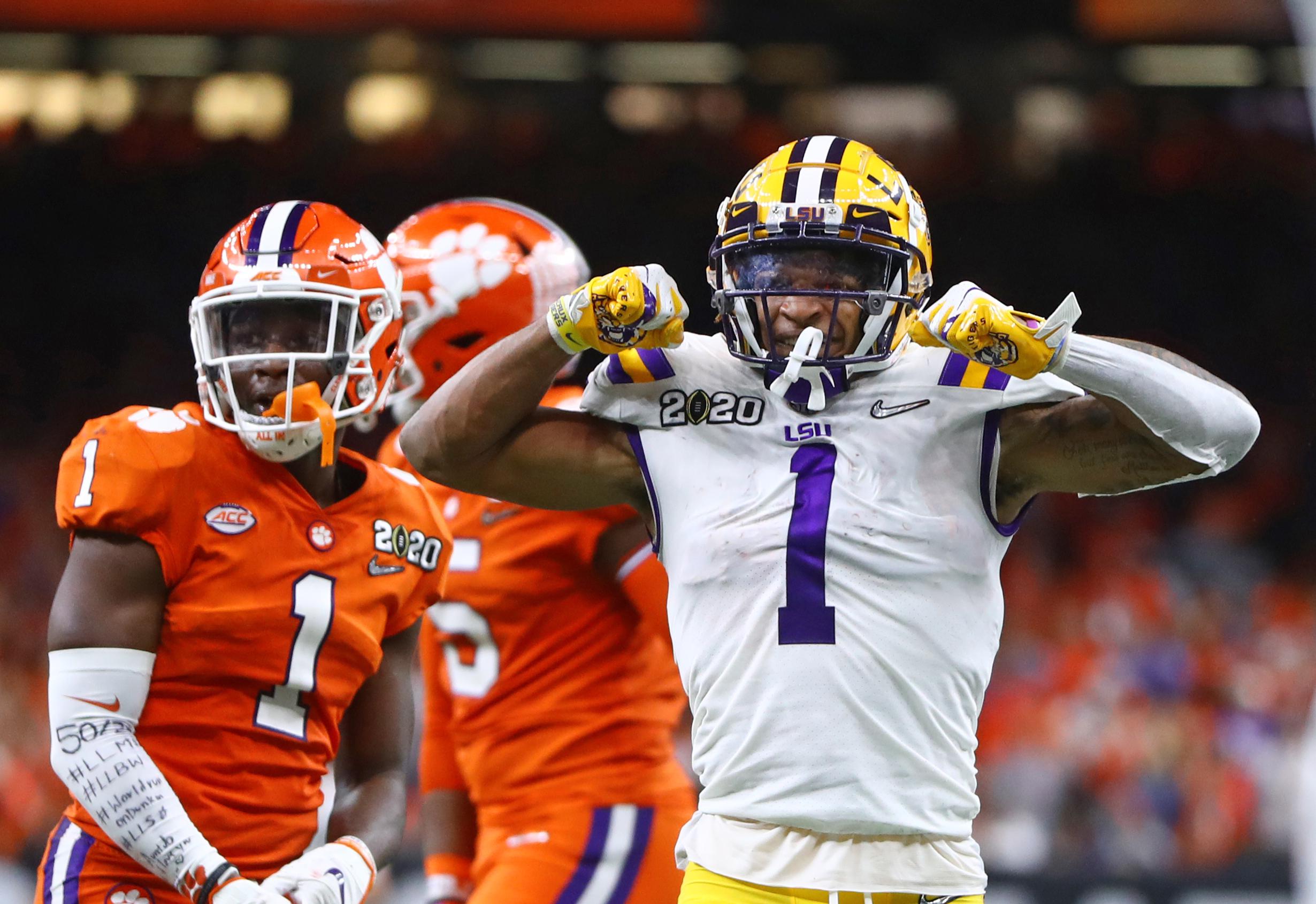 lsu chase jersey