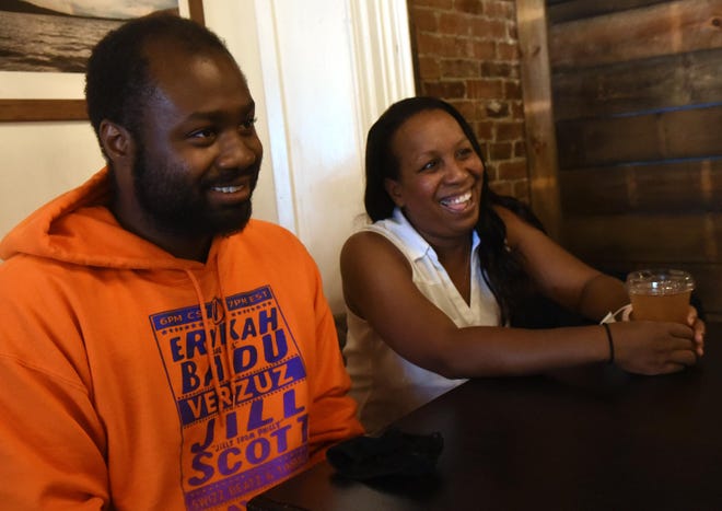 Clifton West Jr. and Tanisha Johnson are the founding members of Black Lives Matter Seacoast chapter.