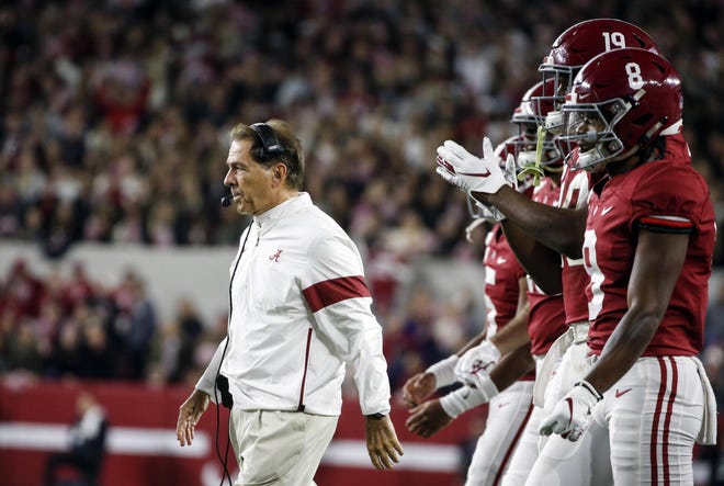 Talk about planning ahead. Coach Nick Saban's Crimson Tide have already secured nonconference game contracts for every year through 2035. Some of the more intriguing matchups are against Texas, Oklahoma, Notre Dame and Wisconsin.