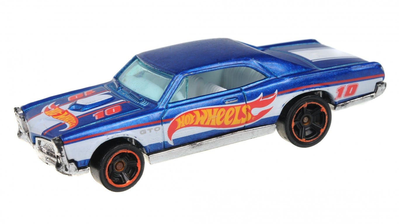 mcdonalds hot wheels 1983