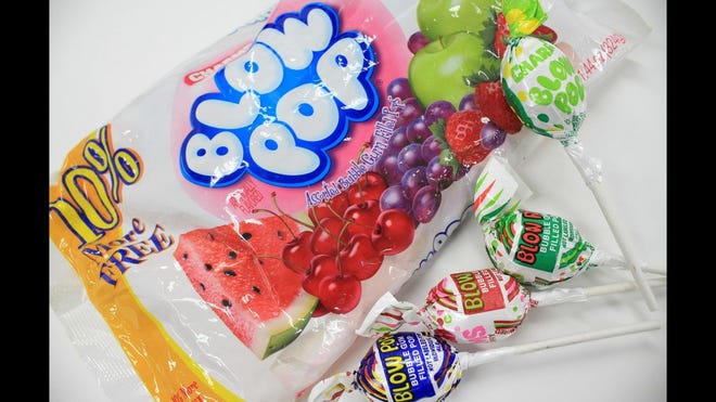 Blow Pops son los dulces más populares en Ohio, según CandyStore.com.