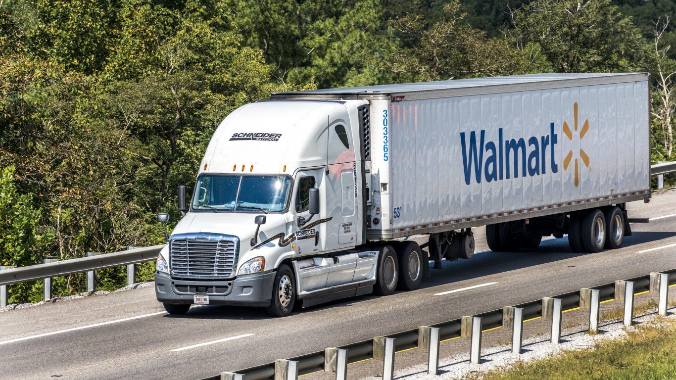 Minnesota     • Walmart stores:  1 per 100,000 residents -- 16th fewest (total: 80)     • Sales associates:  471 per 100,000 working-age adults -- 14th fewest (total: 21,032     • Average hourly wage:  $15.12 -- 12th highest     • State minimum wage:  $10 -- 16th highest     • Cost of living:  2.5% less than national average -- 20th highest