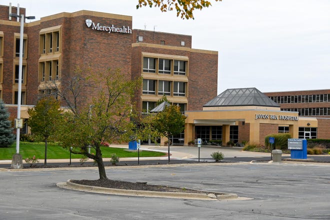 Mercyhealth Javon Bea Hospital-Rockton, shown on Saturday, Oct. 17, 2020, is located at 2400 N. Rockton Ave., Rockford.