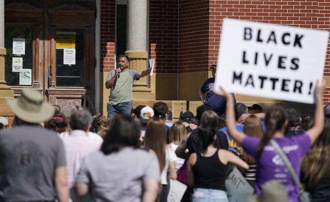 Condemned homes, missing out on lady lead information 6 Chico Martinez, co-organizer of the "Peaceful Rally and March in Support of Black Lives" June 7, 2020, at the old Lenawee County Courthouse in Adrian, addresses the crowd. Martinez died Nov. 8, 2022, at the age of 56.