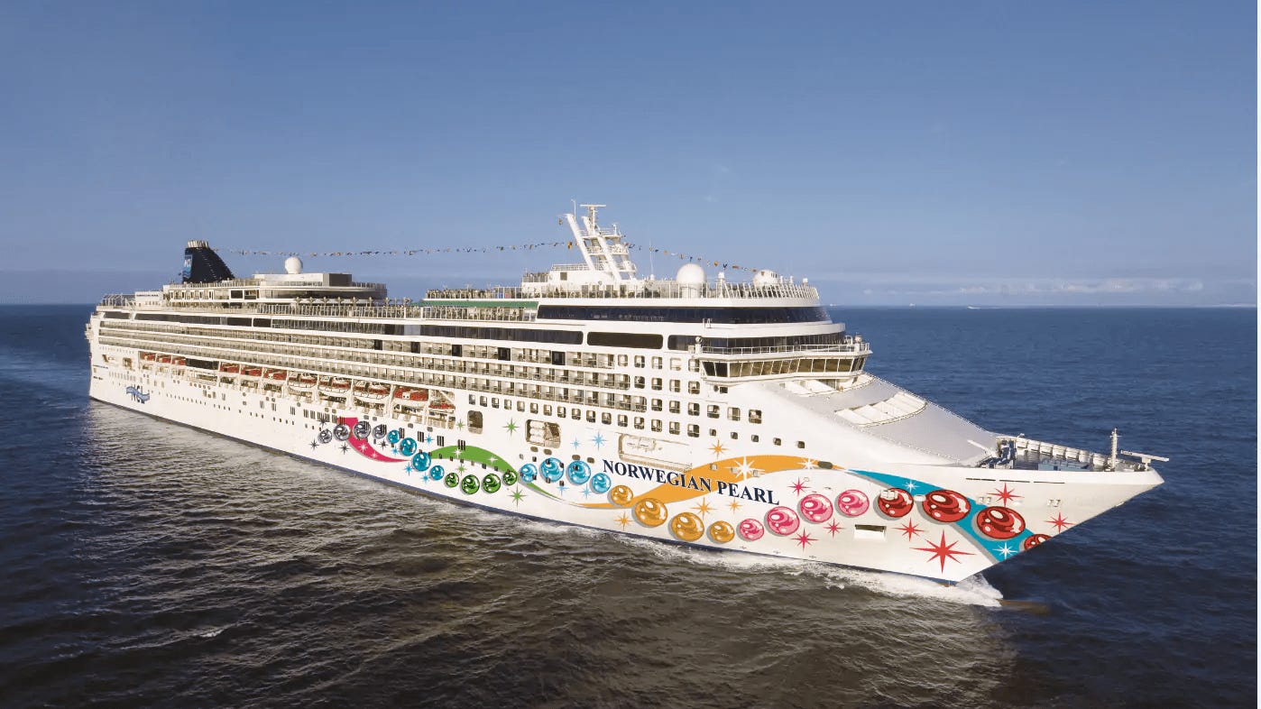 norwegian cruise line holdings stock price