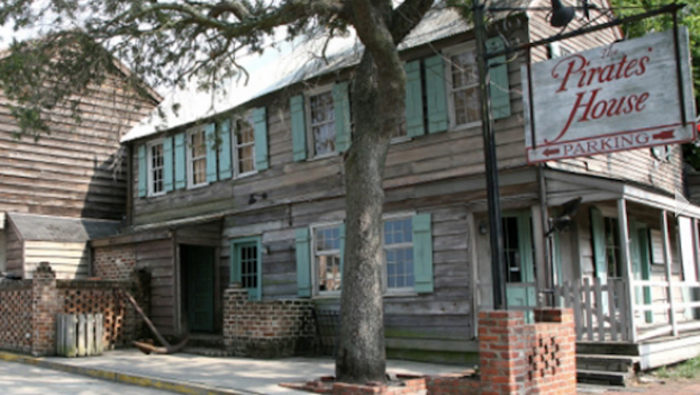 Was The Pirates House in Savannah the last stop of Captain Flint?