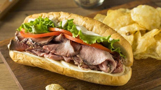 Roast beef sandwich