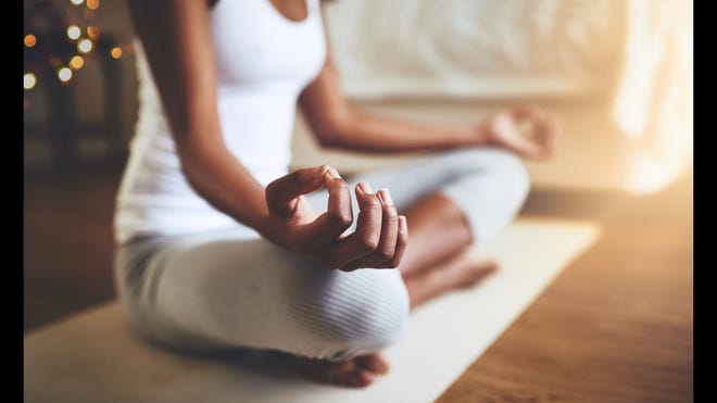 Meditation can help calm you mind and center your thoughts.