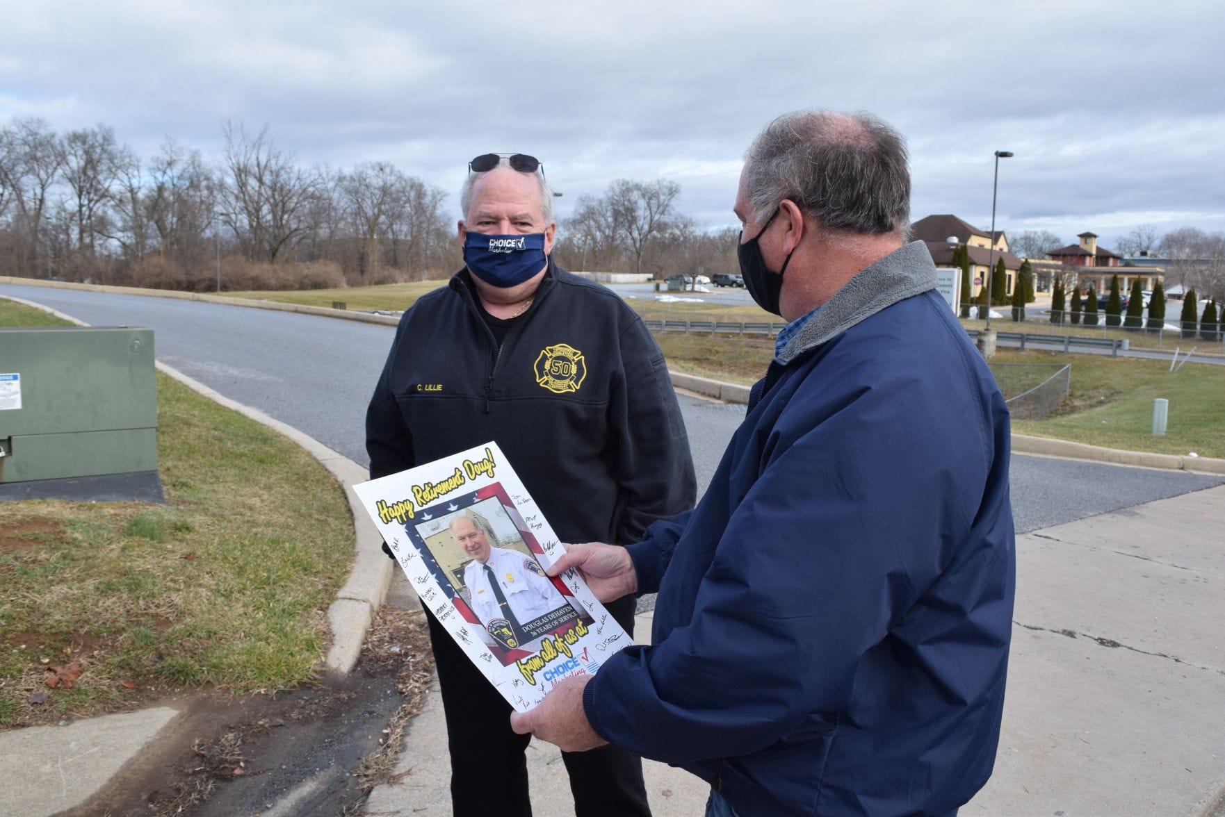 Retiring Fire Marshal Honored By Colleagues
