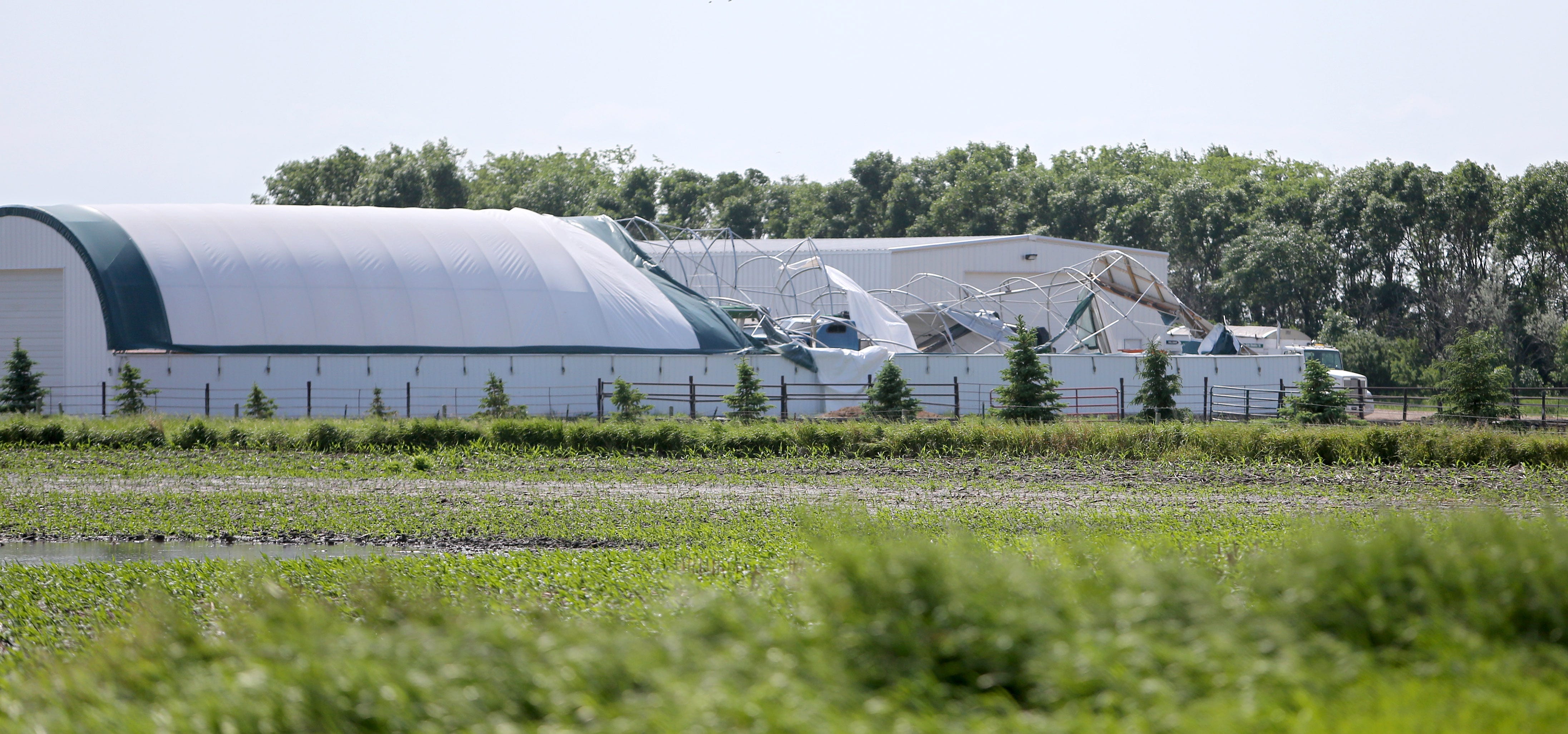 Sunday storm leaves wake of damage, tornadoes spotted in North Dakota