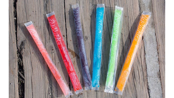 Freezer pops, also known as freeze pops, freezies and icees, are "freeze-at-home" treats that come in clear plastic tubes instead of on sticks like popsicles.