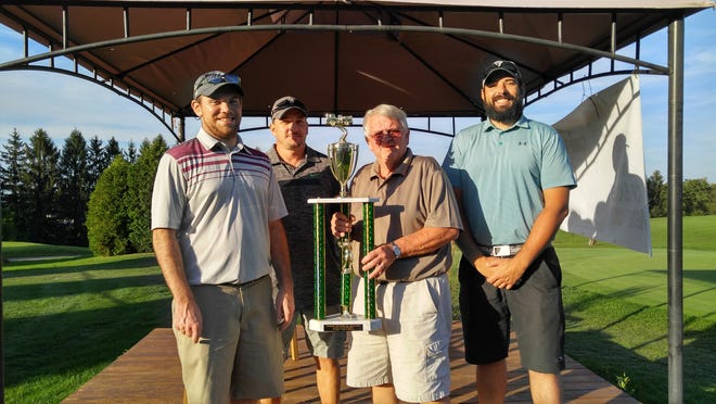 Bowlby Team: From left, Jake Bowlby, Todd Suder, Tom Jury and Travis Knissr.