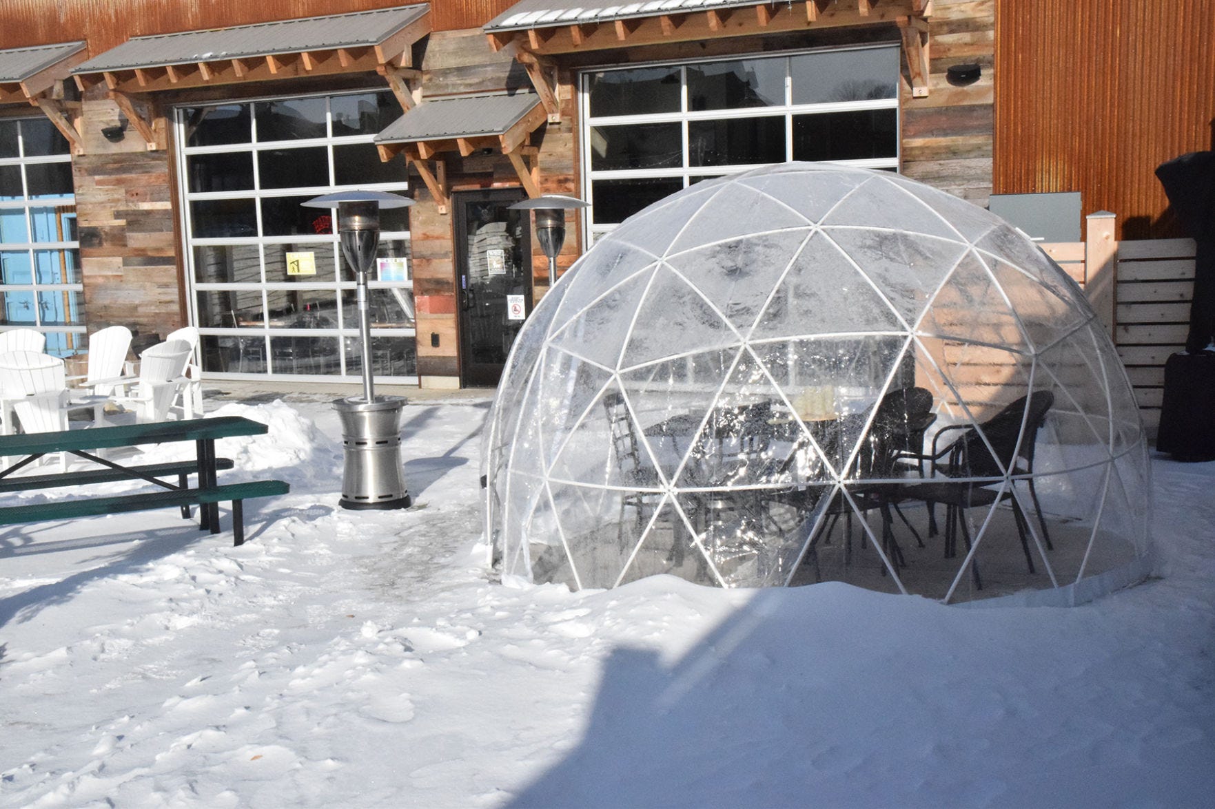 Taking (clear) cover Portable igloos continue to rise in popularity