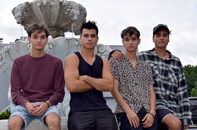 From left, Marcus, Cyrus, Lucas and Darius Dobre have turned fun videos featuring themselves into successful careers as online media personalities, garnering more than 23 million subscribers between two YouTube channels in around two years. The brothers lived in Hagerstown for roughly 12 years, all graduating from South Hagerstown High School.