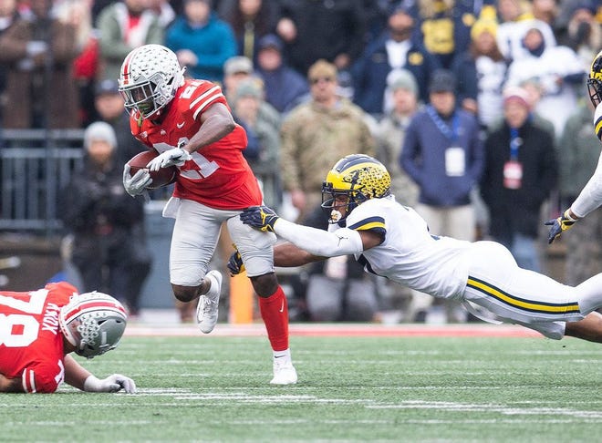 Parris Campbell caught 90 passes in 2018 and became Ohio State's first 1,000-yard receiver in 16 seasons.