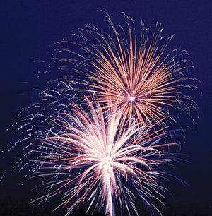 Watertown's annual fireworks display will be Monday at dusk at Anza Soccer Complex. Public opinion file photo