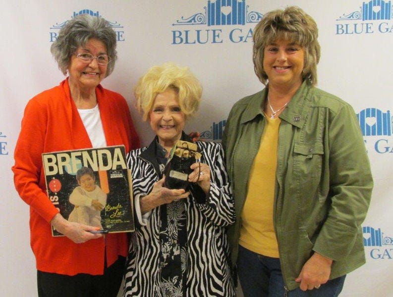 Visit with Brenda Lee a treat for mother, daughter