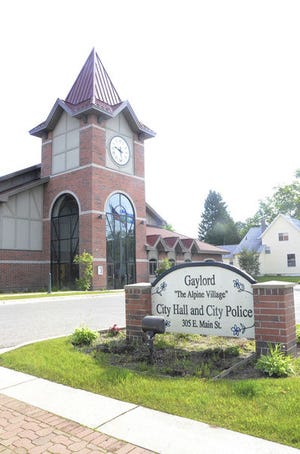 Gaylord City Hall is shown.