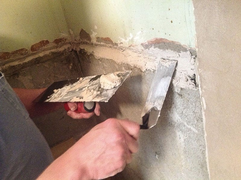 Vintage Green Don T Be So Quick To Remove Plaster Walls