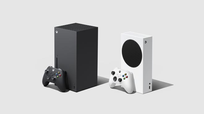Microsoft Xbox Series X and Series S consoles.