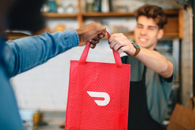 if your restaurant delivers meals through a platform such as DoorDash, include slips of paper with discounts if customers join your mailing list and order directly from you.