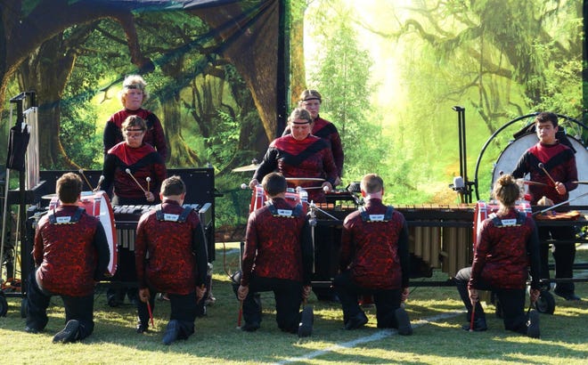Patriot Percussion (Susan Wrightsman / Spencer Evening World)