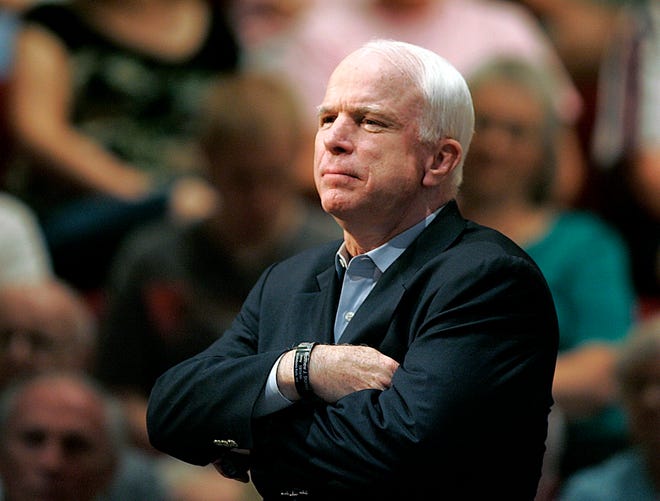 Late Arizona Sen. John McCain