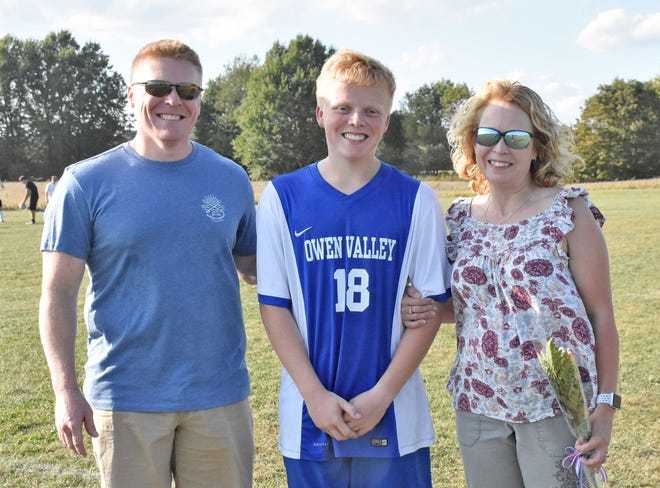 Owen Valley senior Caleb Harris is the son of Craig and Cheri Harris. His future plans are to attend Indiana University to study pre-med and then attend medical school to become an ophthalmologist. (Amanda York / Spencer Evening World)
