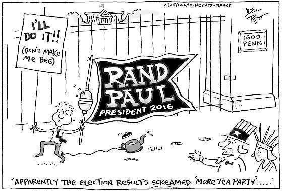 Cartoon: Rand Paul, President 2016