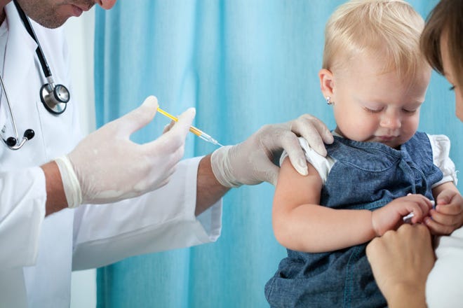 Due to high vaccination rates, measles haven't been widespread in the United States for many years.