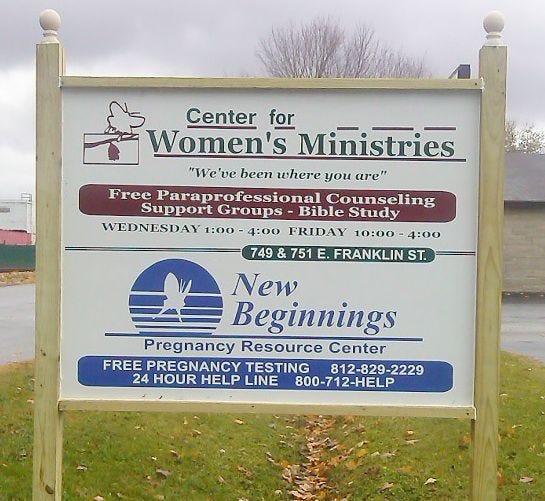 New Sign Installed For Pregnancy Resource Center, Center For Women’s Ministries