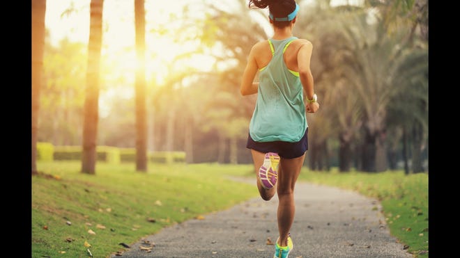 Physical and mental health are closely linked, with research showing both aerobic exercise and strength training can prevent or reduce symptoms of anxiety and depression. The CDC recommends at least 150 minutes per week of moderate aerobic activity, as well as strength training twice a week.