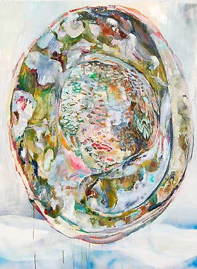 Courtesy ImageSarah Pearce explores the living organism as landscape and the landscape as organism in an exhibit at By Hand Gallery opening Thursday. Her “Shell” is seen here.