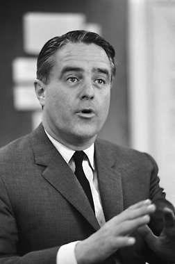 Associated PressR. Sargent Shriver, shown speaking during a 1964 interview in Washington, died Jan. 18. He was 95.