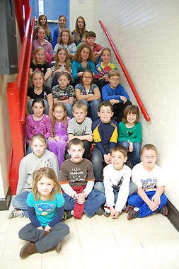 Courtesy photoShown above are students who read 1,000 or more minutes: from left, first row, Lavina Stauffer; second row, Bailey Sterrett, Clark Holmes, Hunter Davis and Jaisen Paulley; third row, Mallory Love, Alexis Ware, Dakota Durham, Derrick Davis and Abigail Daily; fourth row, Mallorie Fulk, Anna Meadows, Jessica Boren and Ryan Shover; fifth row, Bailey Smith, Olivia Roadruck, Grace Horman and Hannah Figg; sixth row, Mickiah Mann, Kelsey Lavender and Devon Flud; seventh row, Kaitlyn Rubeck, Madison Purtlebaugh and Lizzy Montgomery.