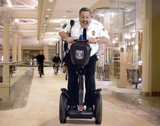 Kevin James is shown in the comedy, "Paul Blart: Mall Cop." Richard Cartwright | Sony Pictures