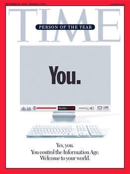 In this photo released by Time, the "Person of the Year" issue proclaims that "You" have been selected. Time, citing the shift from institutions to individuals as part of the criteria for selecting their "Person of the Year," has named anyone using or creating content on the World Wide Web as their 2006 winner. Associated Press