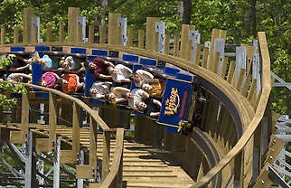 The Voyage roller coaster is at Holiday World &amp; Splashin’ Safari.Holiday World &amp; Splashin’ Safari | Courtesy photo