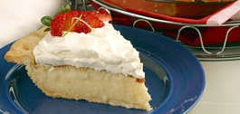 Lime in the Coconut Custard Pie is a dessert that would turn any occasion into a festive event. Limeade and coconut milk may not be the traditional blend for a custard pie, but this one turns out creamy and refreshing. Andre Prost Inc. | Associated Press