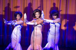 Anika Noni Rose, Beyonce Knowles and Jennifer Hudson appear in a scene from "Dreamgirls." David James | Paramount Pictures