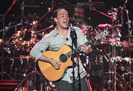 Dave Matthews and his band celebrate the release of their latest album, "Stand Up," while performing at New York\'s Roseland Ballroom May 9. The crew gives two concerts this week at Verizon Wireless Music Center in Noblesville. Michael Kim | Associated Press