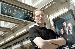 Playwright Conor McPherson\'s "Shining City" has been hailed by critics as a brilliant example of writing about humanity, but the quiet writer wants audiences to see the play in a more simple light, as a ghost story. Richard Drew | Associated Press